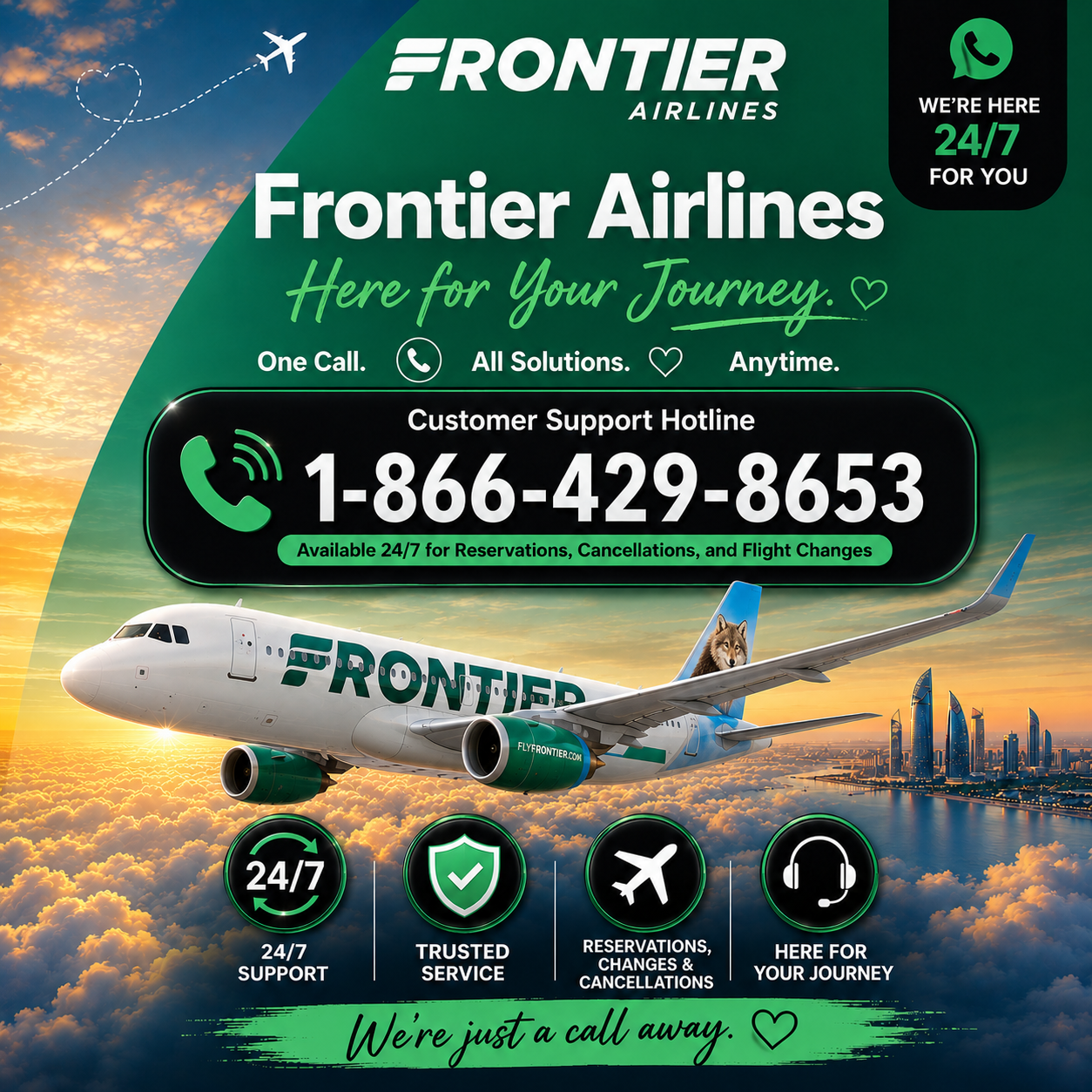 Frontier Airlines®】Customer Service [Complete Guide] to Live Chat, Email & Calls Support Step by Step Guide